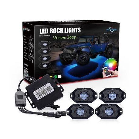 Venom LED Rock Lights - color