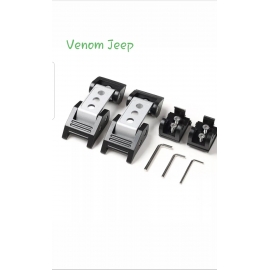 Venom Custom HD Hood Latch kit- Wrangler JK
