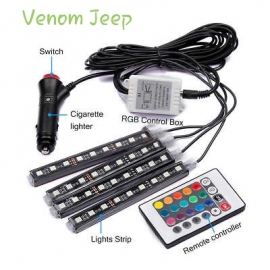 Venom Interior color change LED lights with remote-Plug n Play